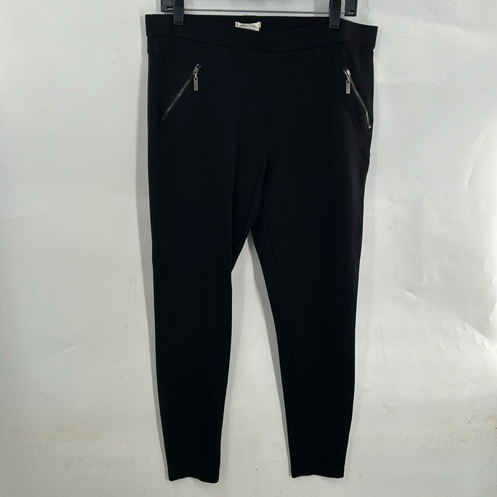 Matty M Women's Black Skinny Pants Pull On Closure Size XL